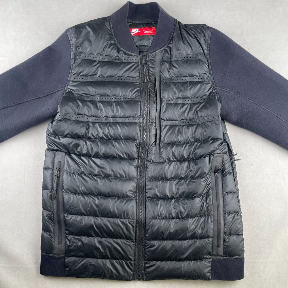 Nike Windrunner‎ Aeroloft 800 Goose Down Jacket Men's M Black 678267 010 RARE
